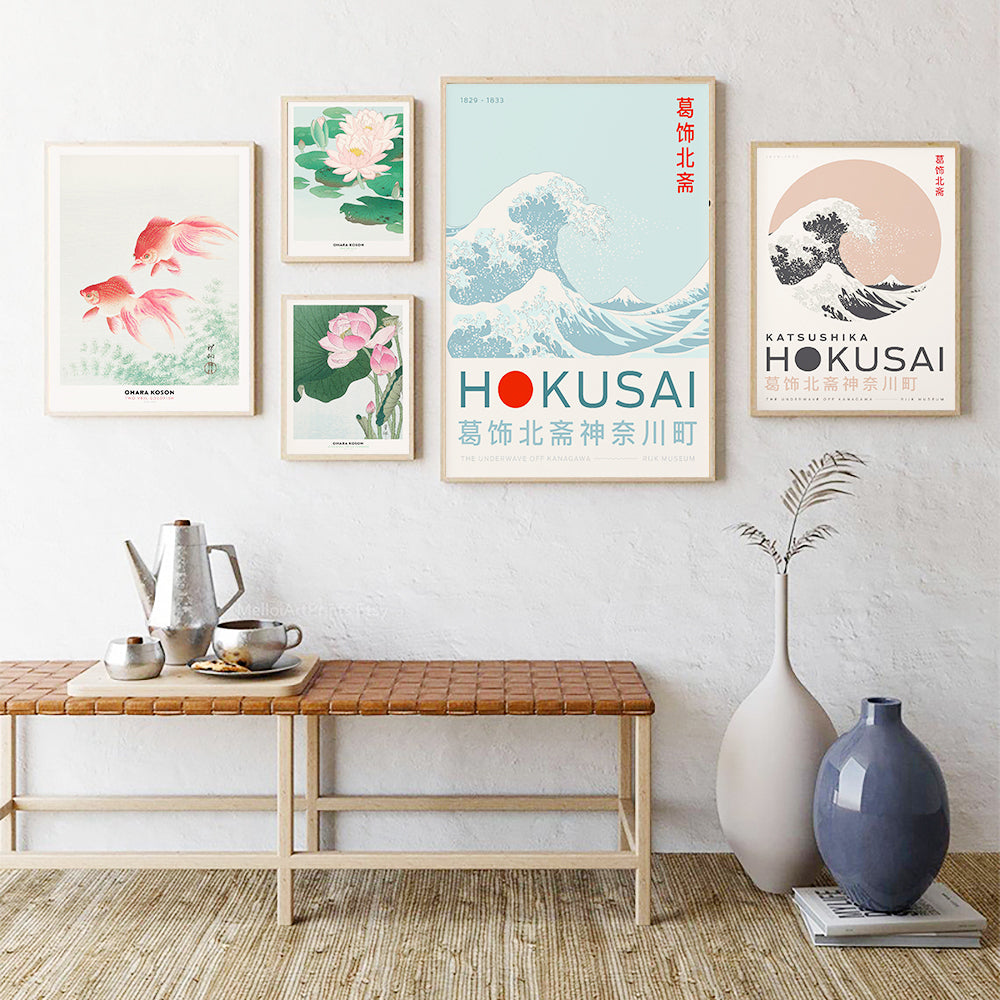 Quadro stile giapponese tradizionale