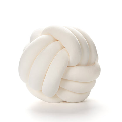 Copricuscino cotone crema
