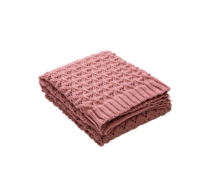 Coperta maglia diamante