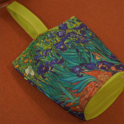 Borsa stampa olio vintage
