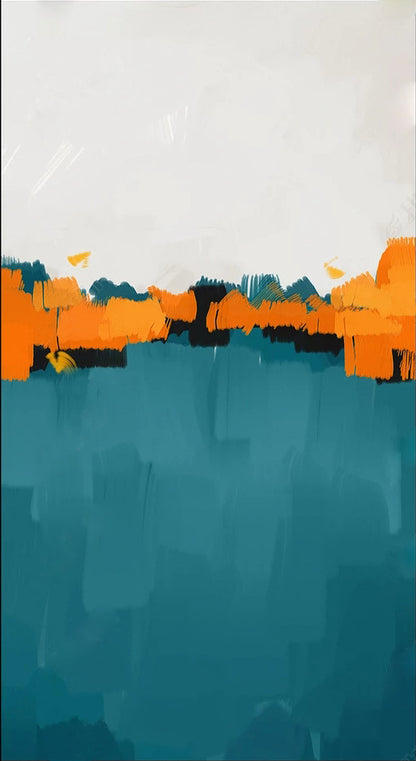 Quadro Colorblock Minimalista