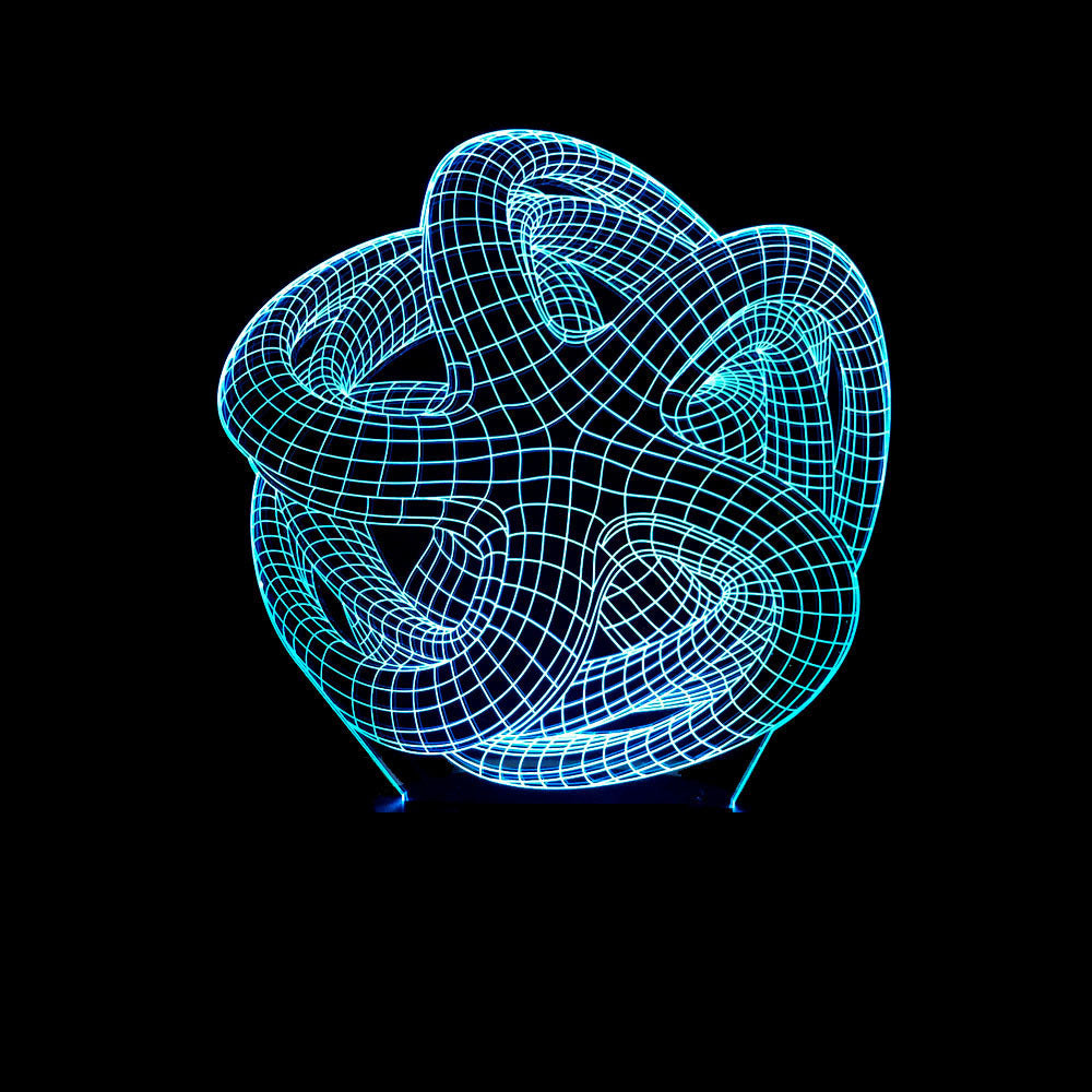 Lampada notturna 3D