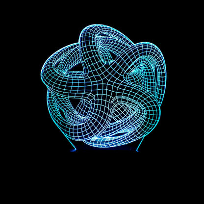 Lampada notturna 3D
