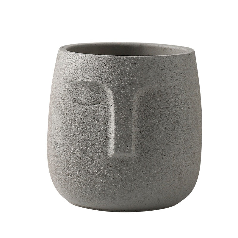 Vaso fiori cemento