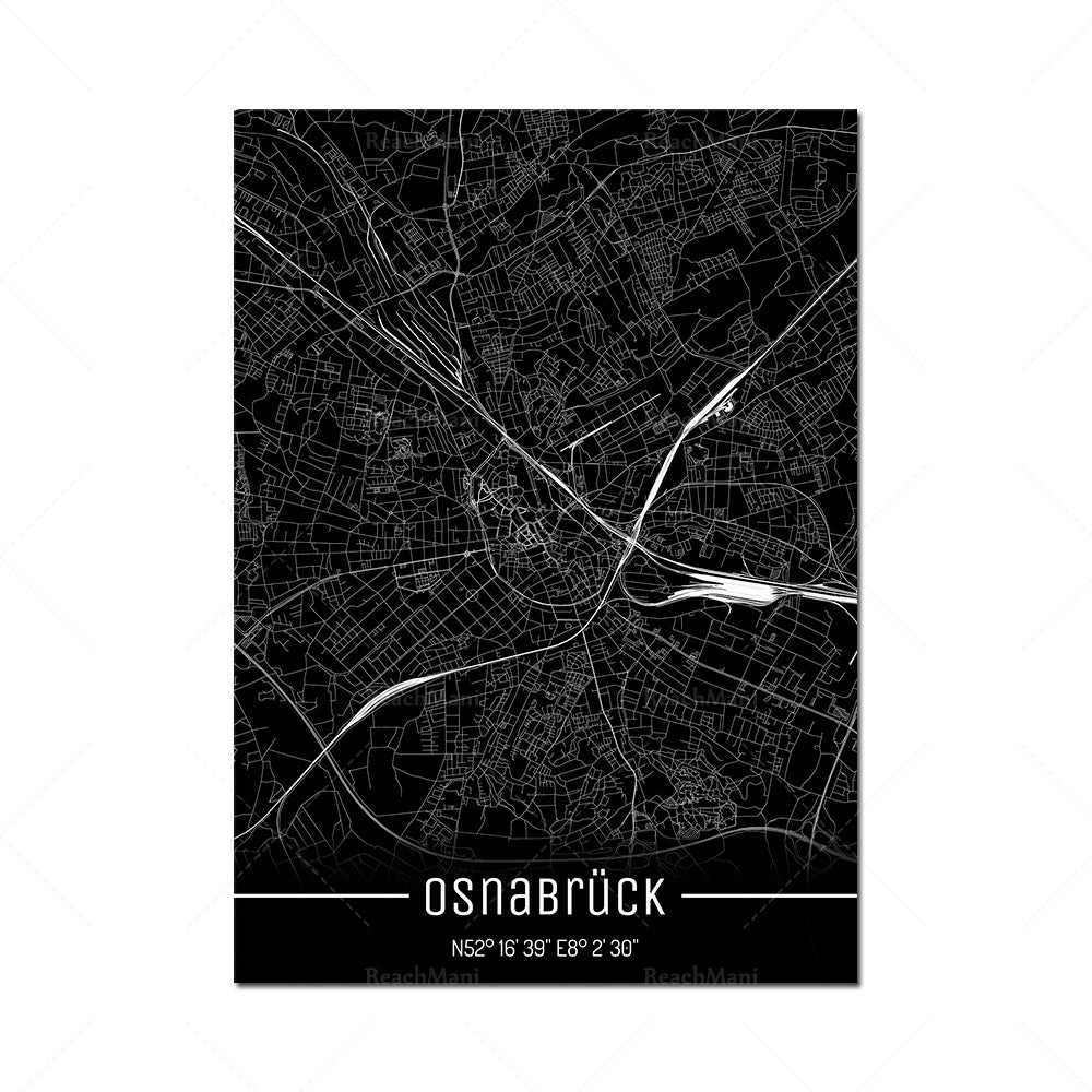 Quadro mappa