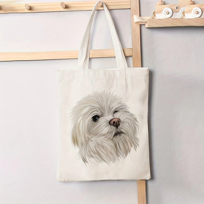 Borsa tela motivo cane