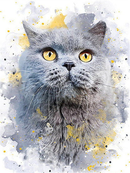 Quadro da dipingere gatto