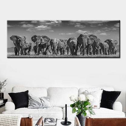 Quadro elefanti