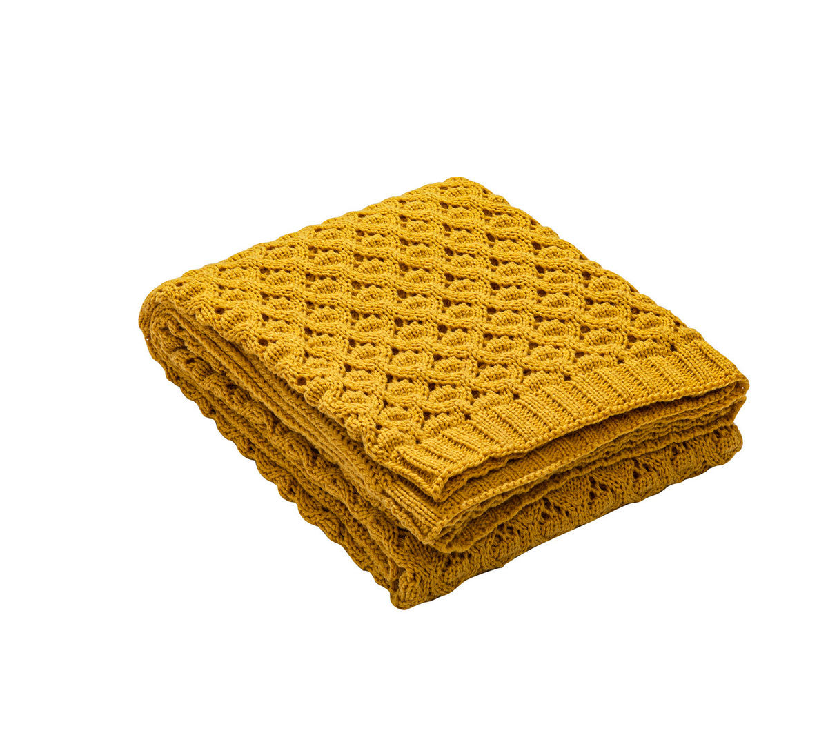 Coperta maglia diamante