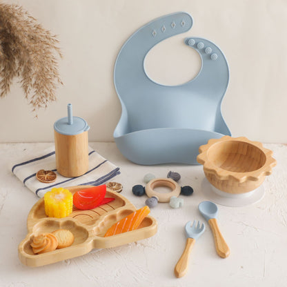 Set stoviglie bambù