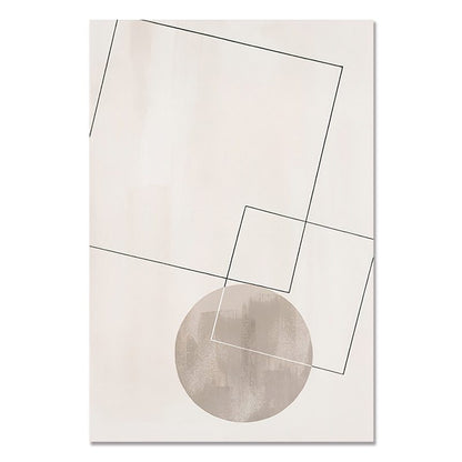 Quadro nordico astratto