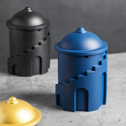 Posacenere nordico con coperchio