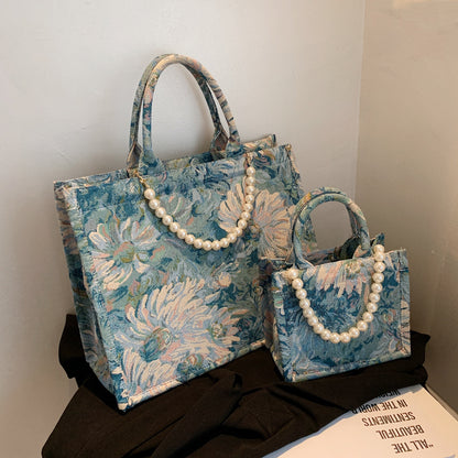 Borsa Tote Giardini Dipinti