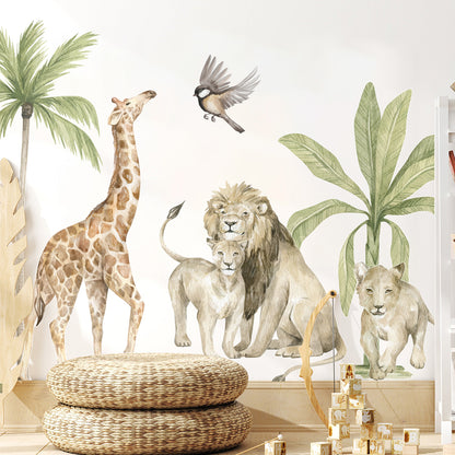 Sticker Animali Tropicali