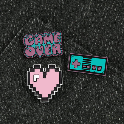 Spilla retrò pixel