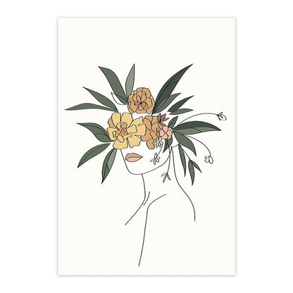 Quadro floreale nordico