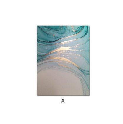 Quadro Astratto Effetto Liquido