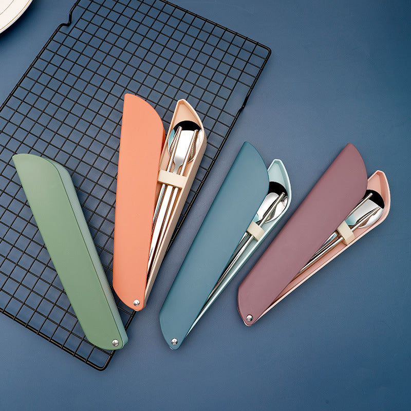 Set stoviglie acciaio inox