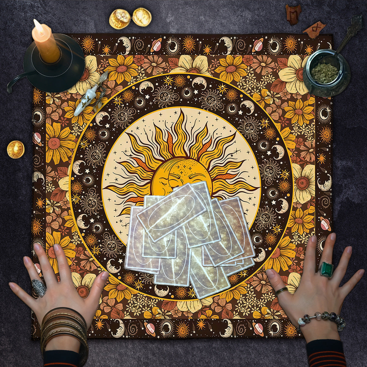 Tavola tarocchi luna