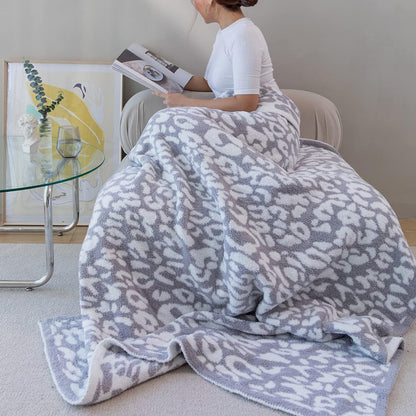Coperta Leopardo Velluto
