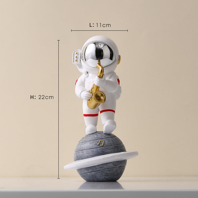 Figurina astronauta resina