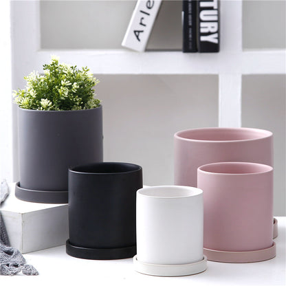 Vaso con sottovaso nordico