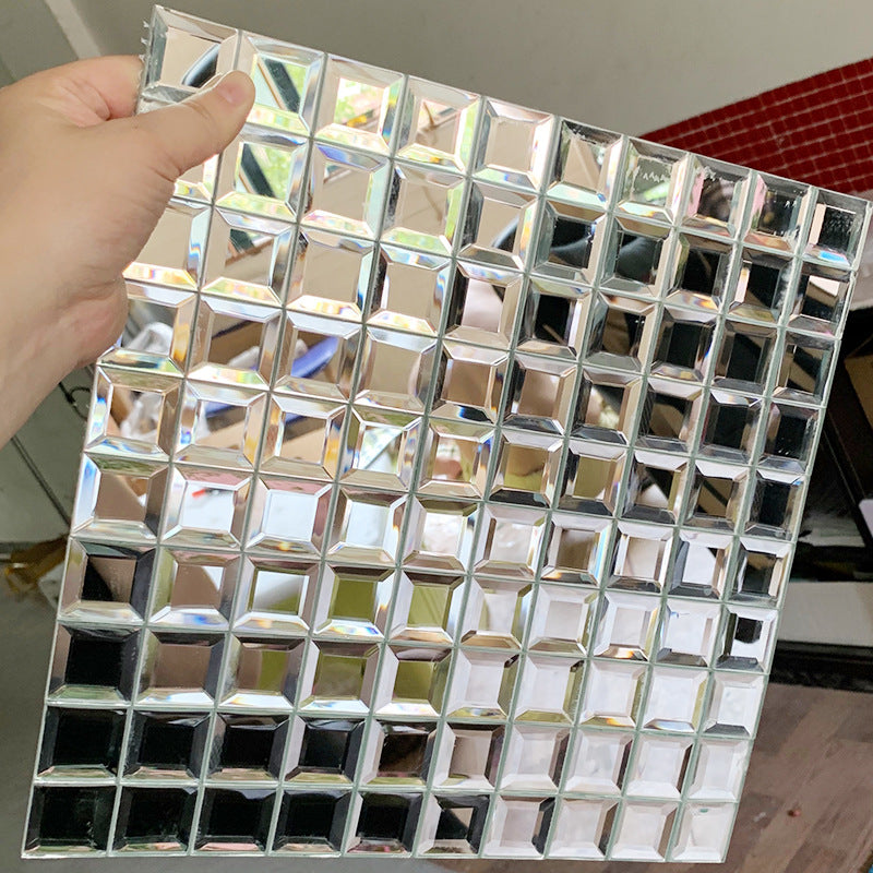 Specchio murale a mosaico