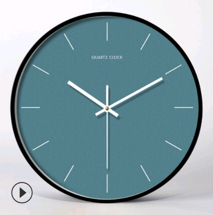 Orologio da parete Motocicletta silhouette