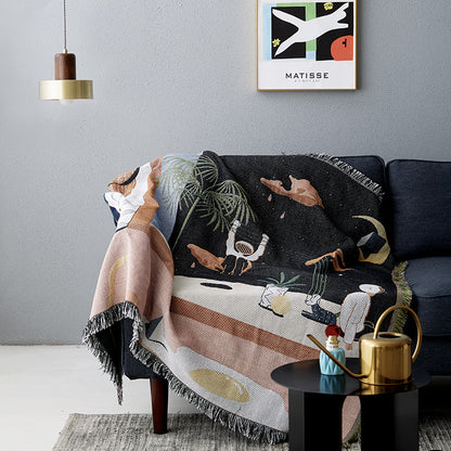 Coperta divano nordica