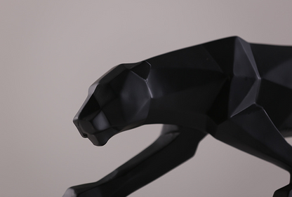 Scultura pantera nera
