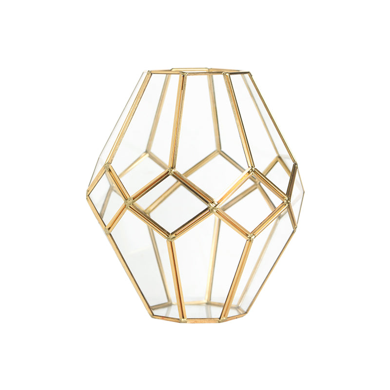 Vaso geometrico vetro