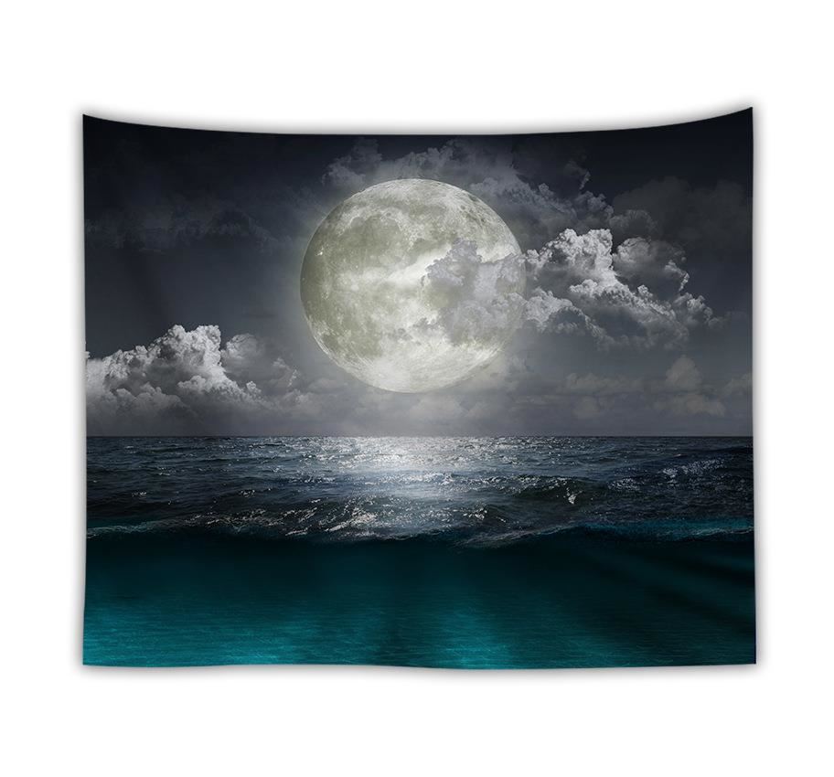 Tappeto luna oceano