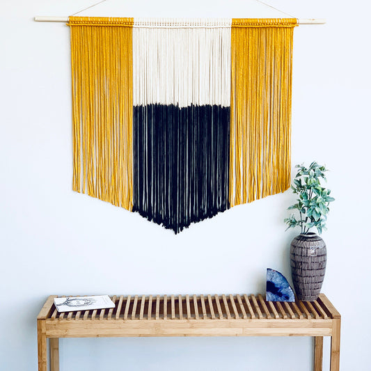 Arazzo Macramé astratto