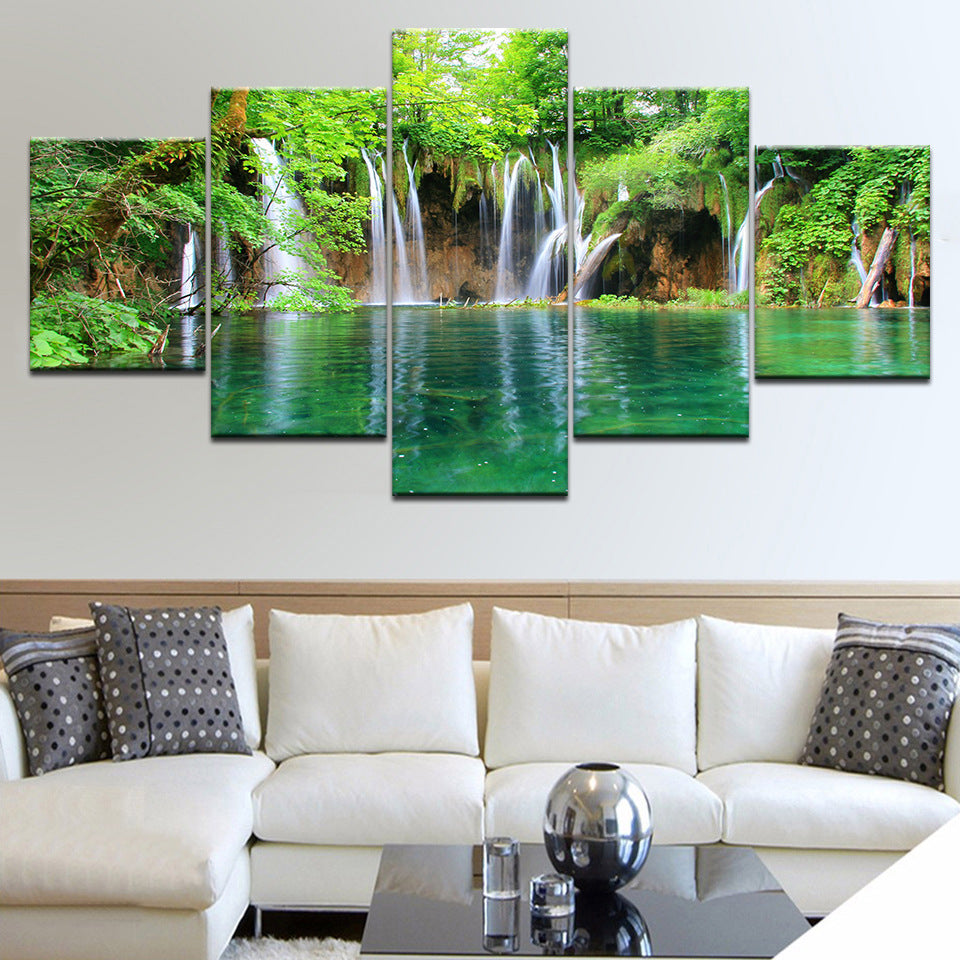 Poster paesaggio cascata