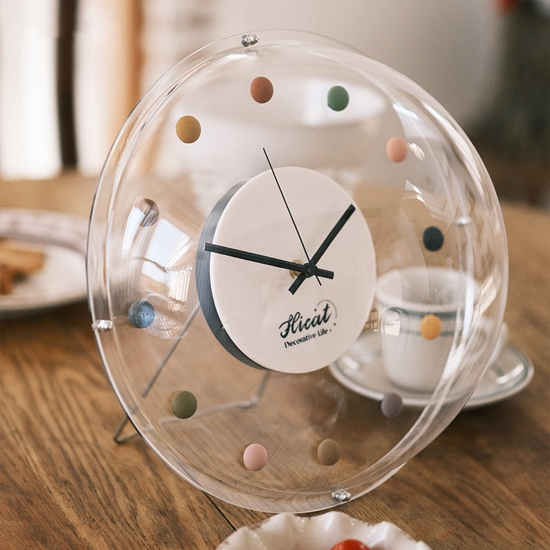 Orologio da parete Sagoma splash nero