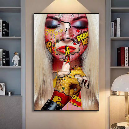 Poster graffiti astratto