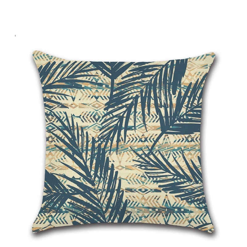 Federa cuscino fantasia tropicale
