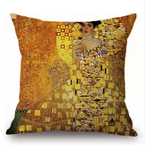 Cuscino stile pittura impressionista