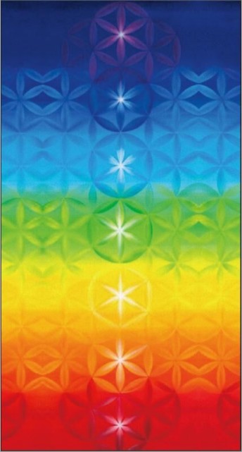 Coperta mandala cotone