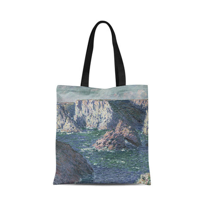 Borsa tela tramonto dipinto
