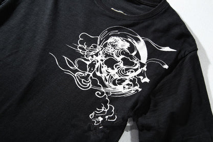 T-shirt Ricamata Ukiyo-e