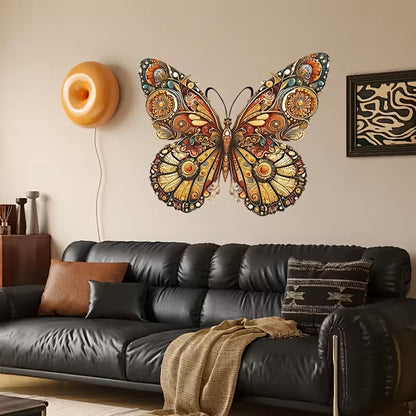 Quadro farfalla fluo