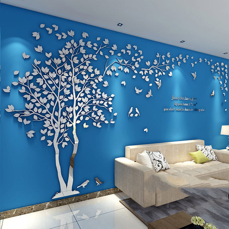 Adesivo murale 3D albero