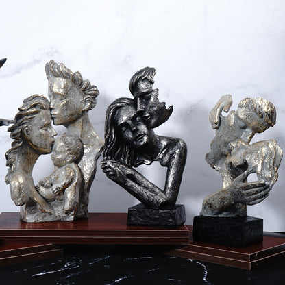Scultura resina pensatore