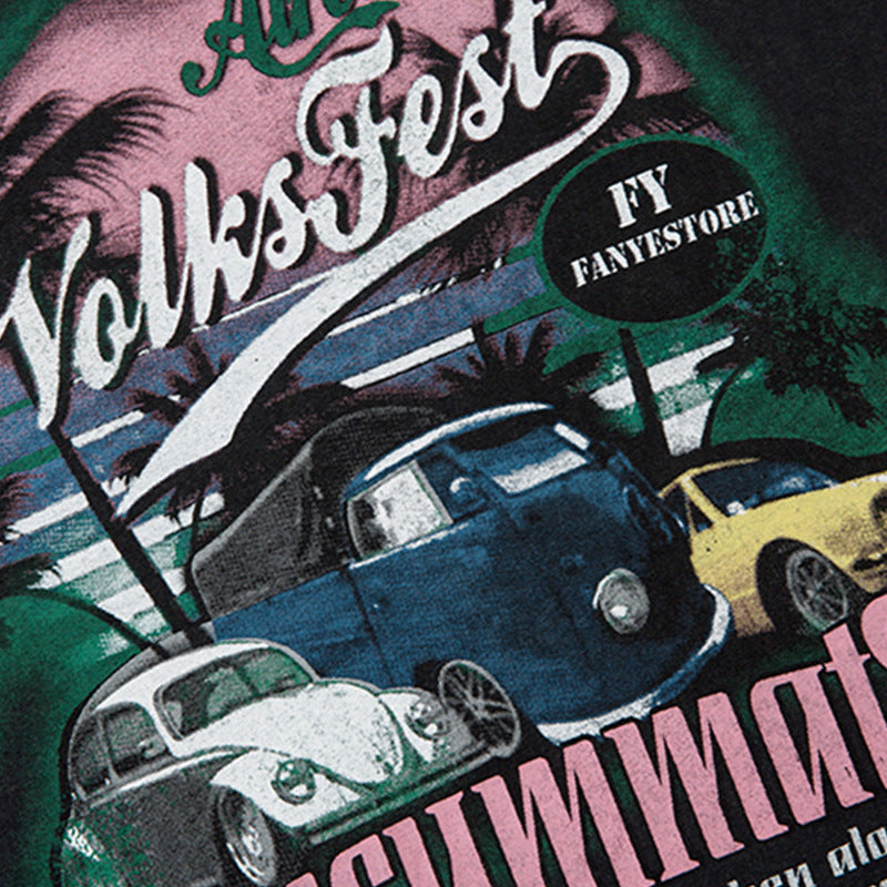 T-shirt Uomo Stampa Dipinta