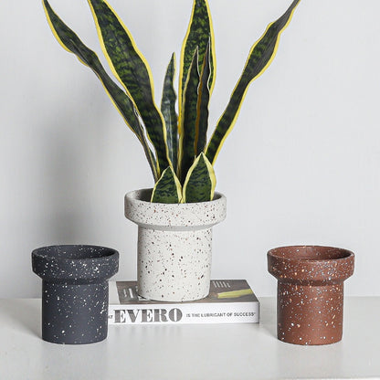Vaso cemento nordico