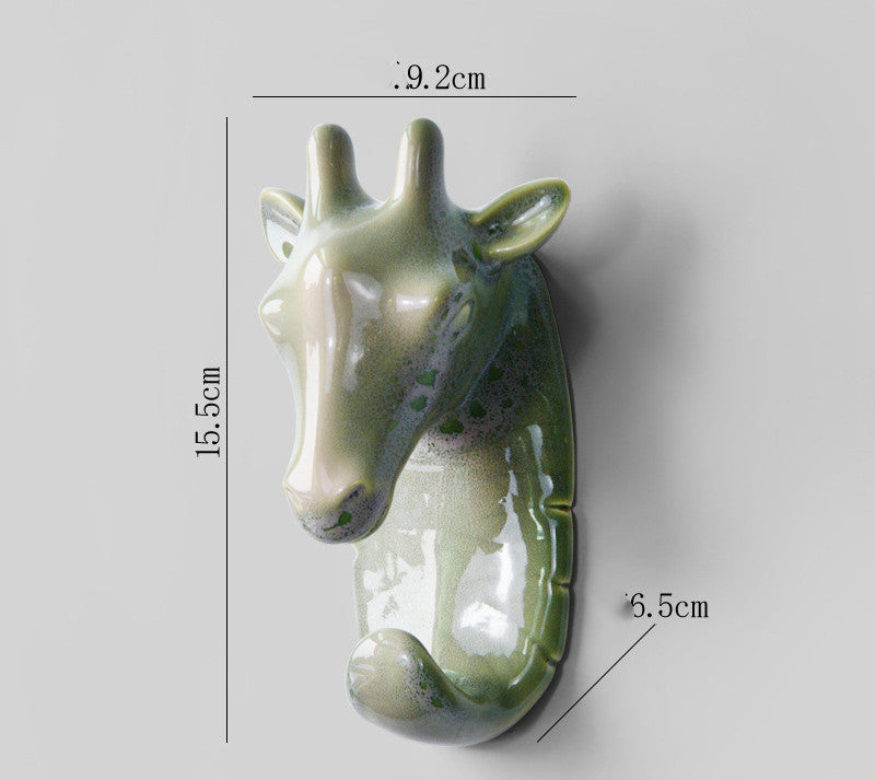 Gancio decorativo animale