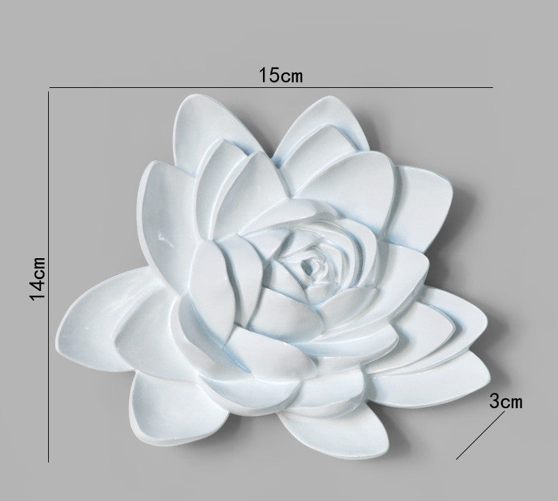 Decorazione fiori in rilievo