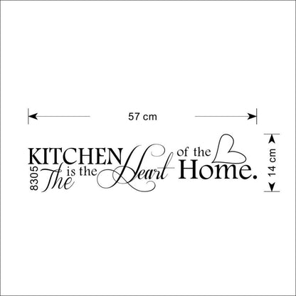 Sticker Cucina Scritta