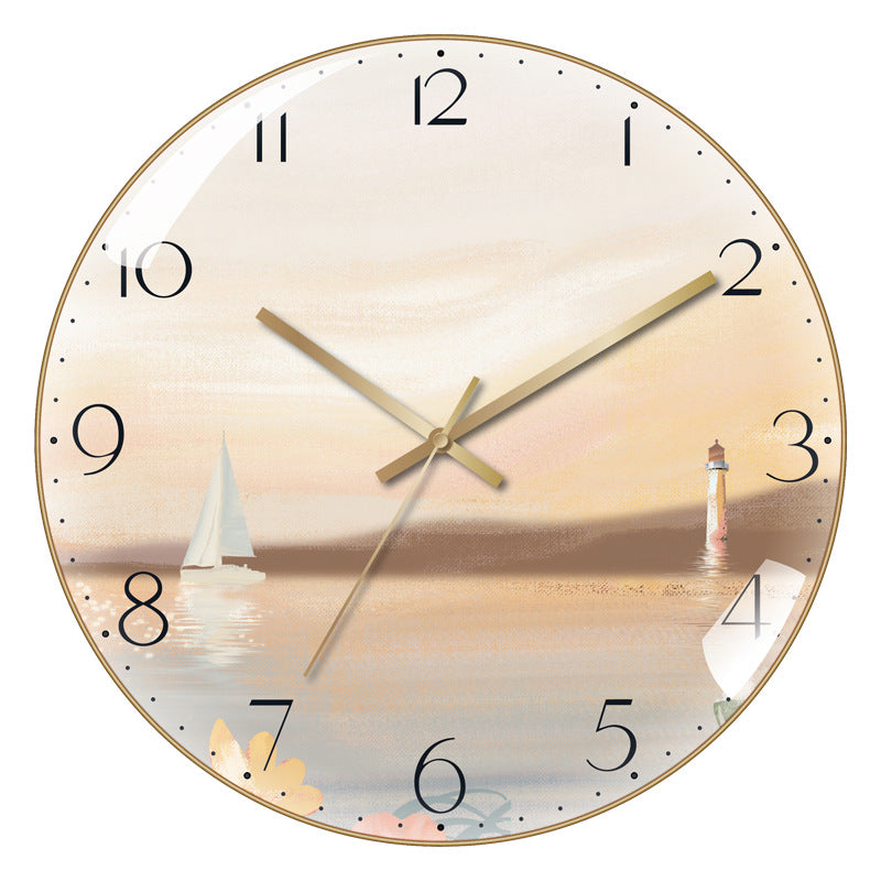 Orologio da parete Donna cappello rosso